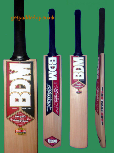 PLAYERS AUTOGRAPH CRICKET BAT