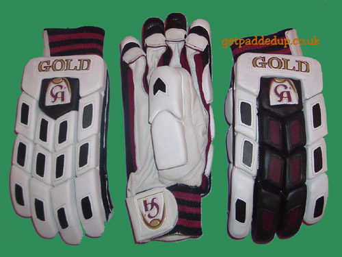 GOLD CRICKET BATTING GLOVES GOLD CRICKET BATTING GLOVES