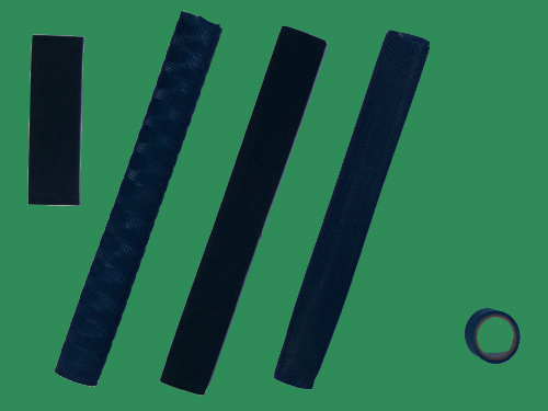 CRICKET BAT GRIP, TAPE AND TOE GUARD (BLUE)