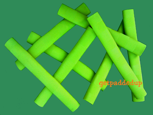 CHEVRON CRICKET BAT GRIP (NEON / FLUORO LIME GREEN)