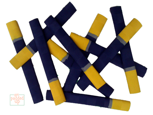 DIAMOND CRICKET BAT GRIP (NAVY/SILVER/YELLOW)