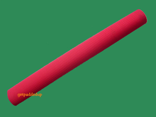 RIBBED CRICKET BAT GRIP (FLUORO PINK)