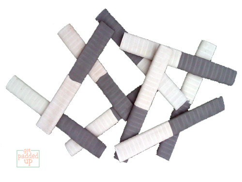 MATRIX CRICKET BAT GRIP (GREY/WHITE)